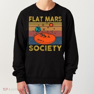 Flat Mars Society Mars Women's Sweatshirt