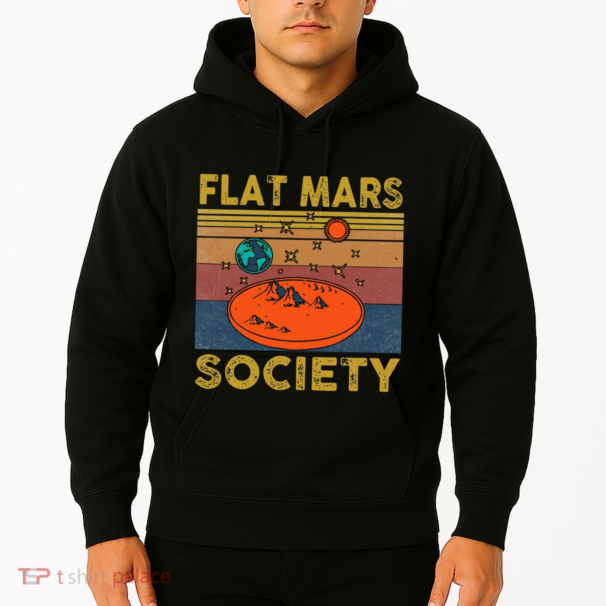 Flat Mars Society Mars Hoodie