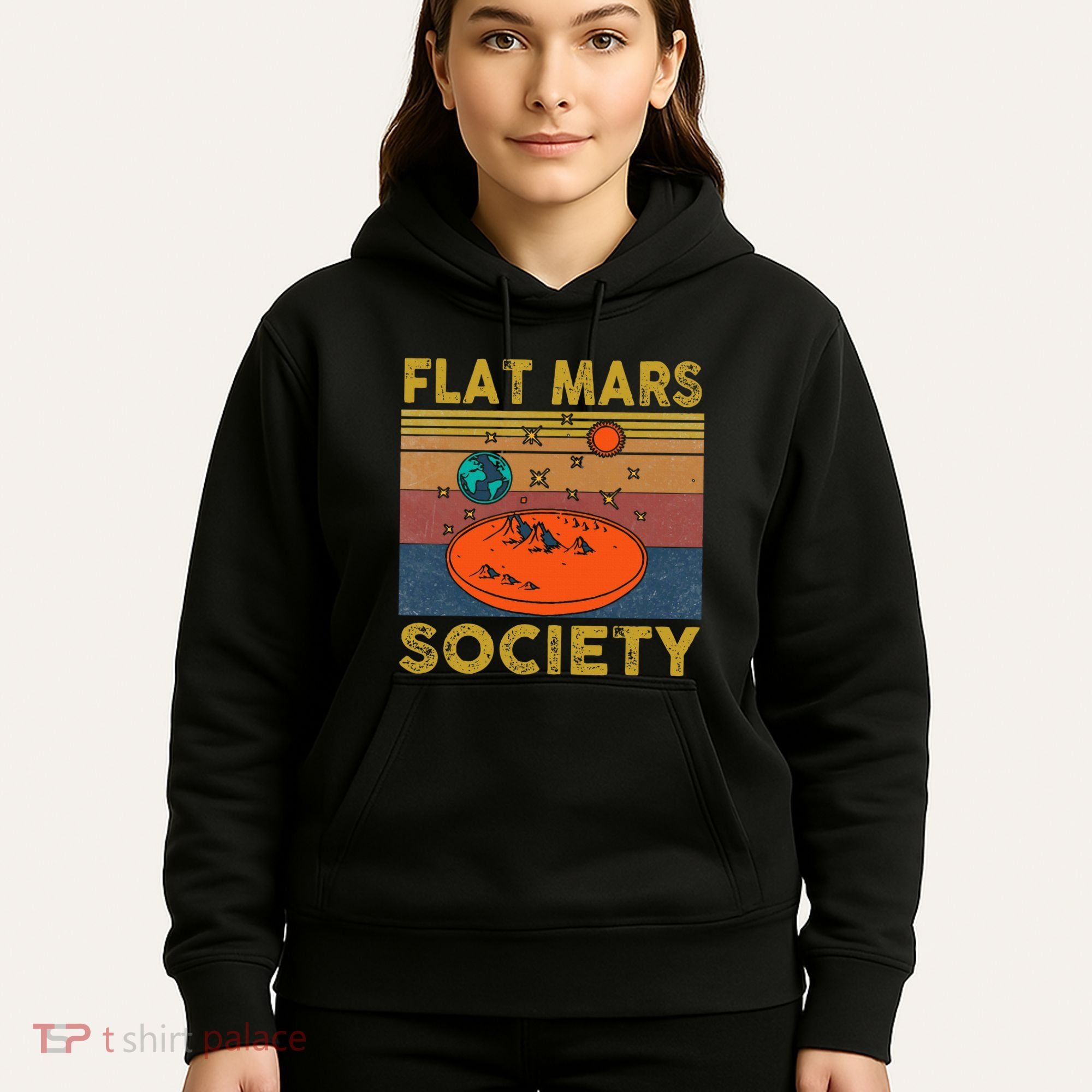 Flat Mars Society Mars Hoodie