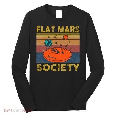 Flat Mars Society Mars Long Sleeve Shirt