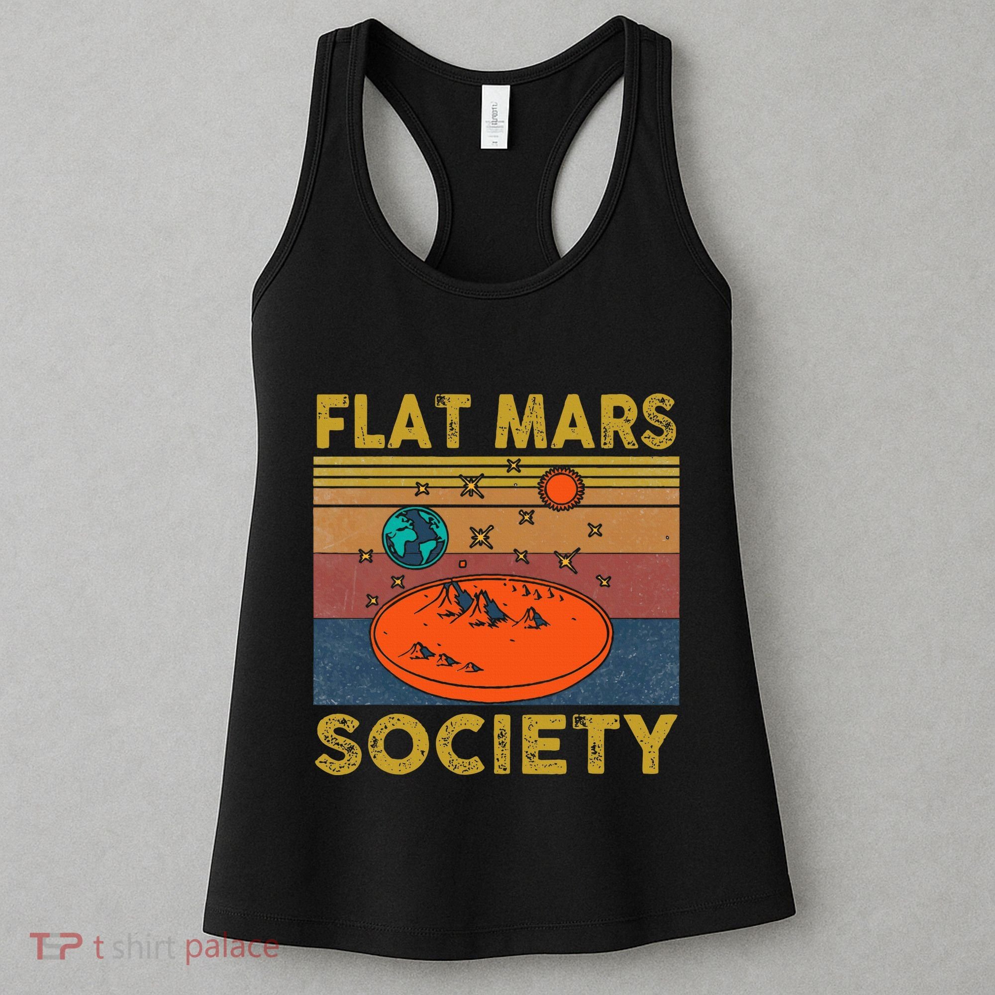 Flat Mars Society Mars Women's Tank Top