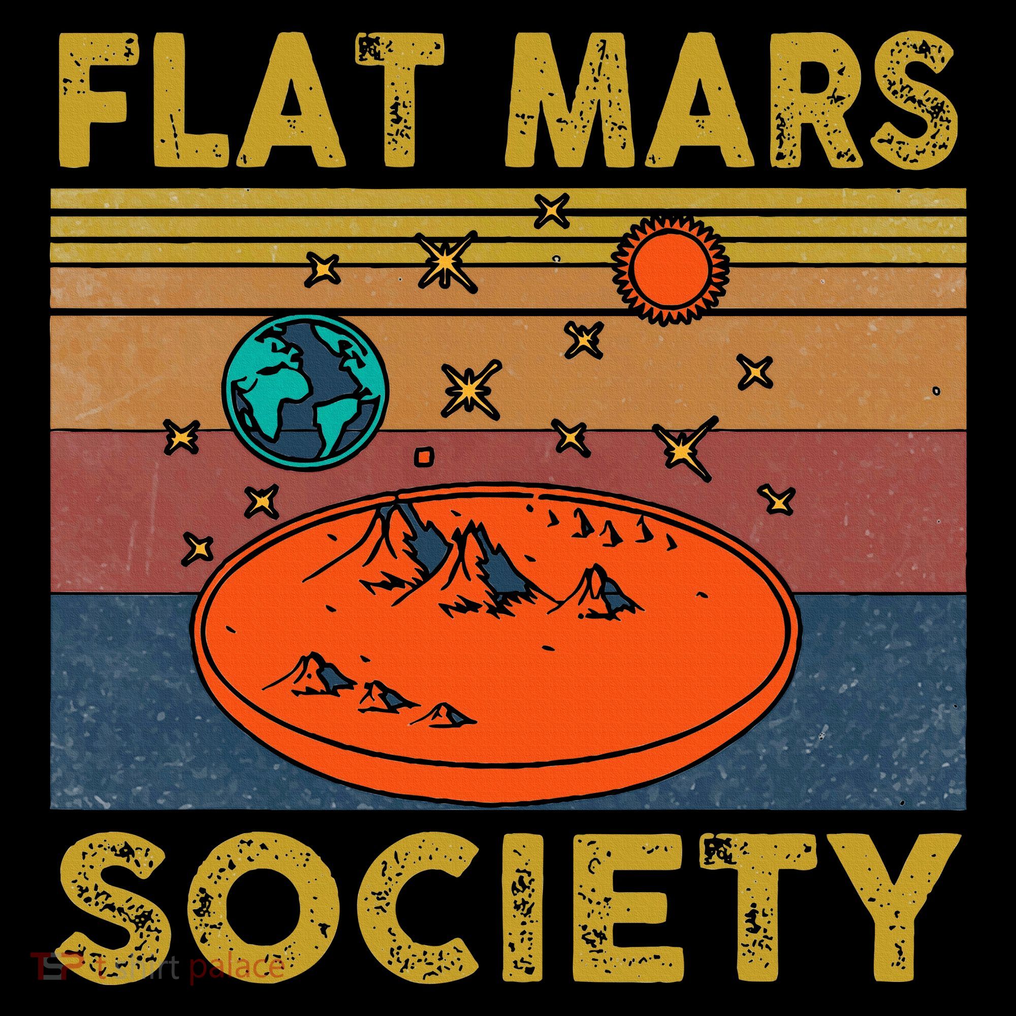 Flat Mars Society Mars Women's Tank Top