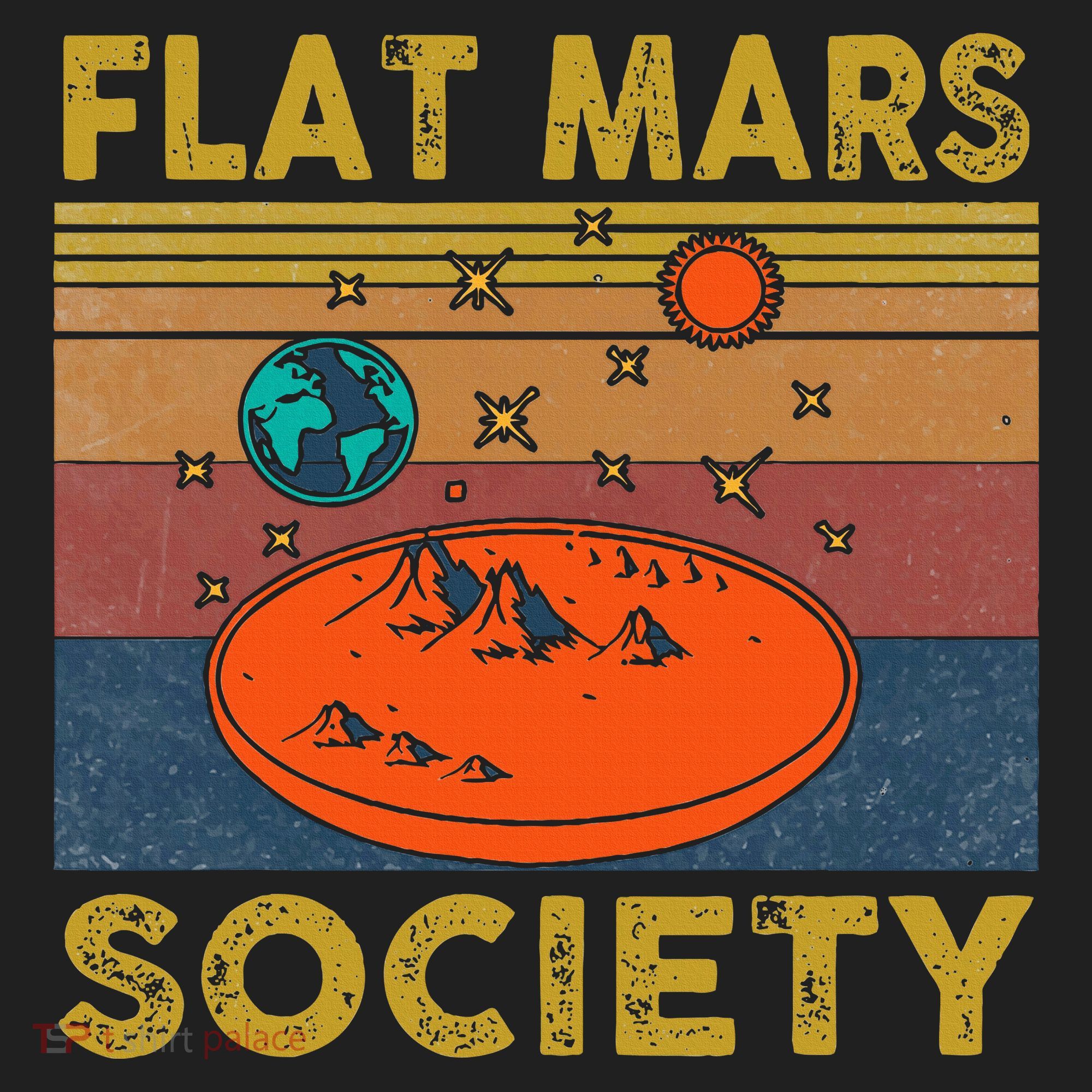 Flat Mars Society Mars Hat