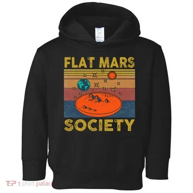 Flat Mars Society Mars Toddler Hoodie