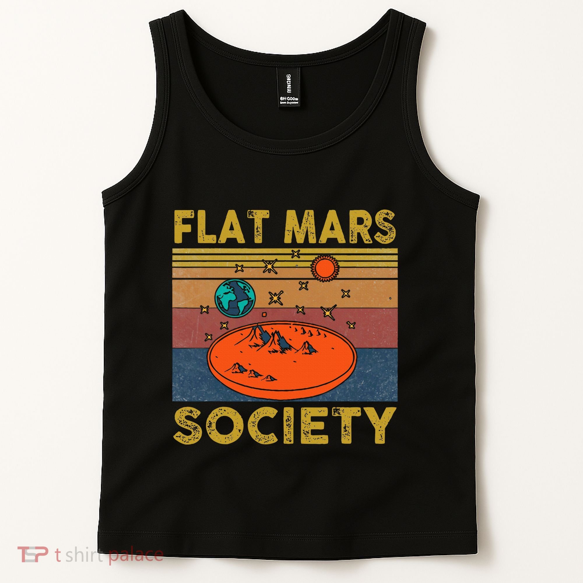 Flat Mars Society Mars Tank Top