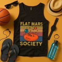 Flat Mars Society Mars Tank Top thumb 4