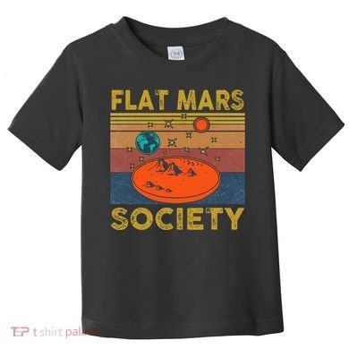 Flat Mars Society Mars Toddler T-Shirt