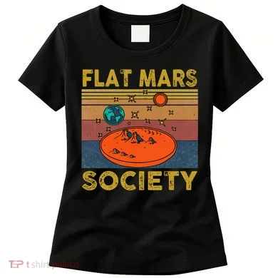 Flat Mars Society Mars Women's T-Shirt