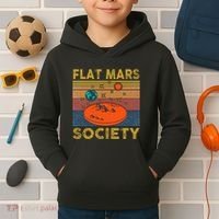 Flat Mars Society Mars Kids Hoodie thumb 2