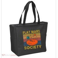 Flat Mars Society Mars Tote Bag thumb 2