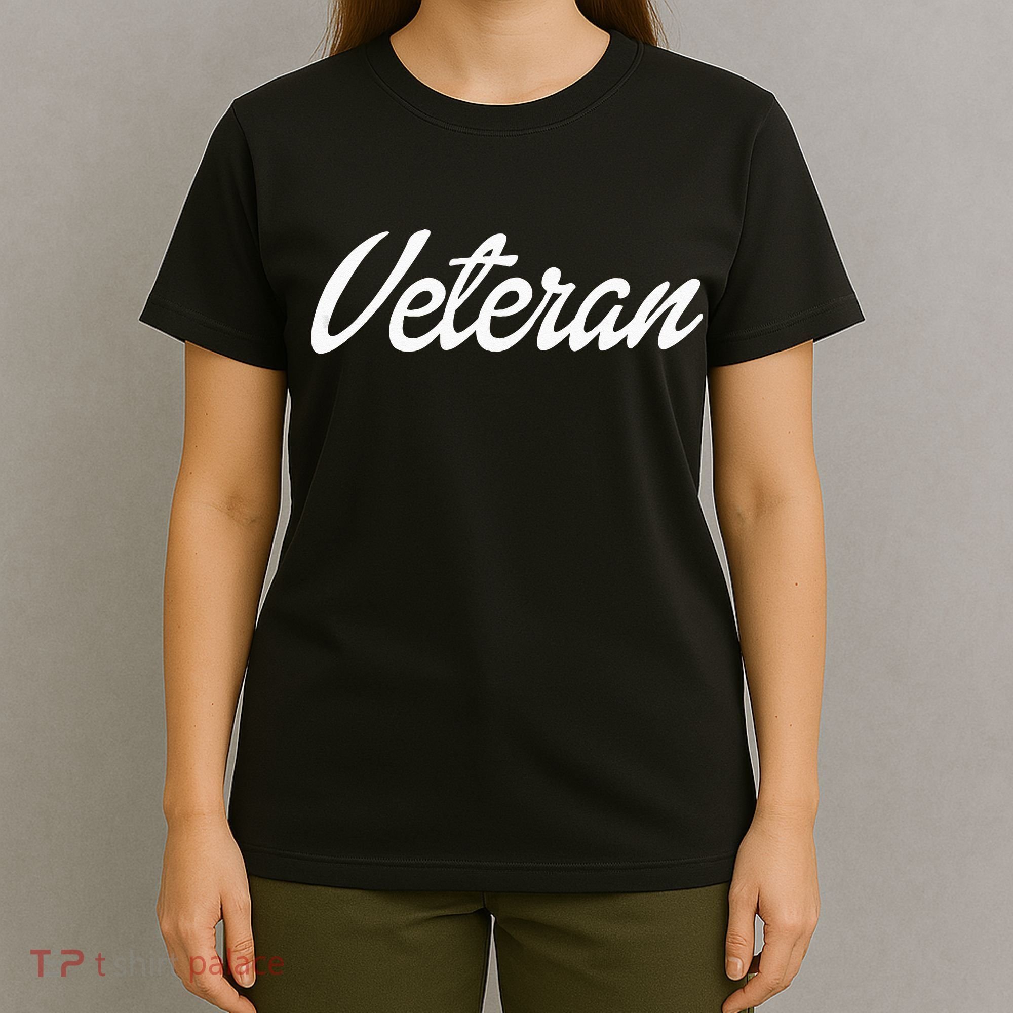 Female Military Service Veteran Gift T-Shirt
