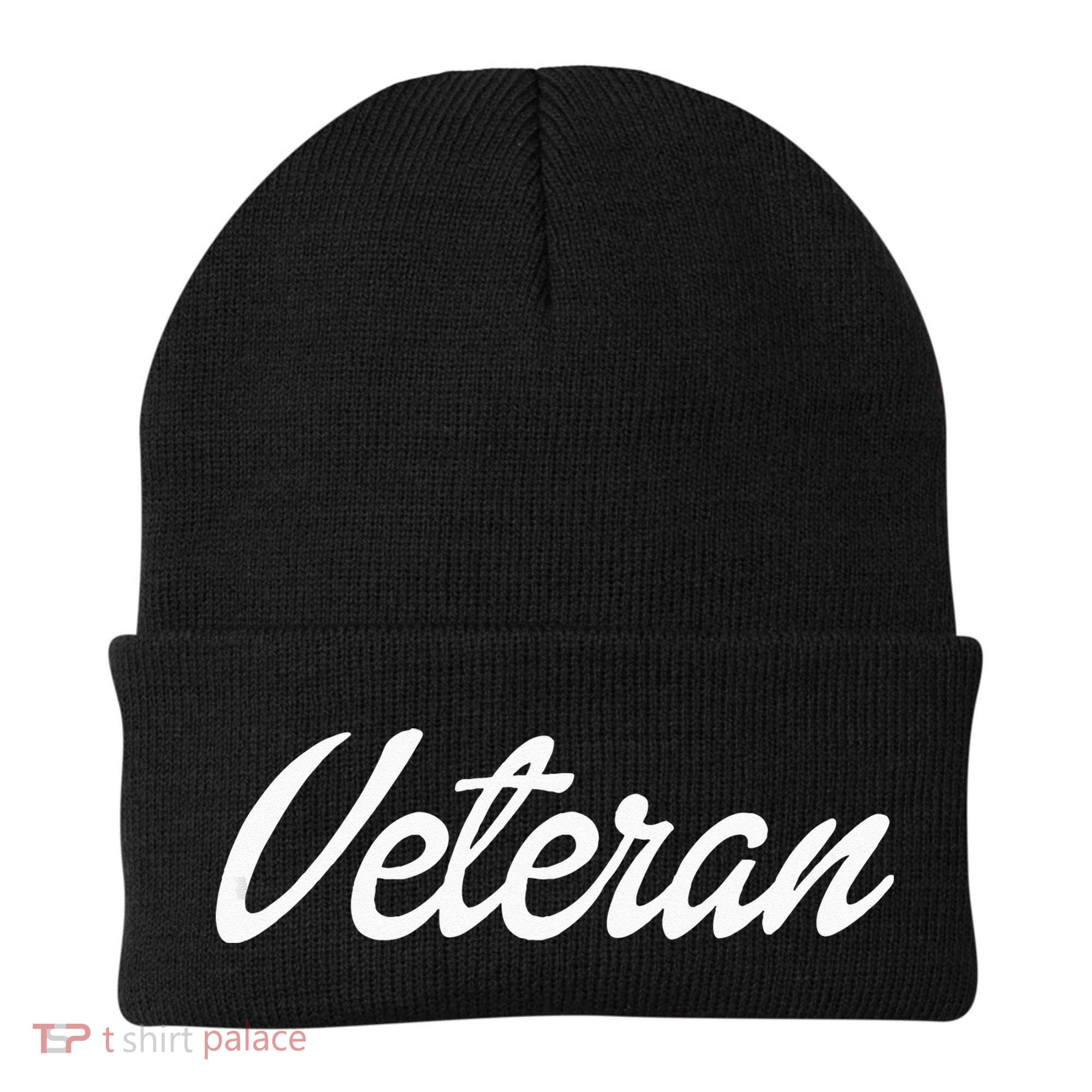 Female Military Service Veteran Gift Beanie