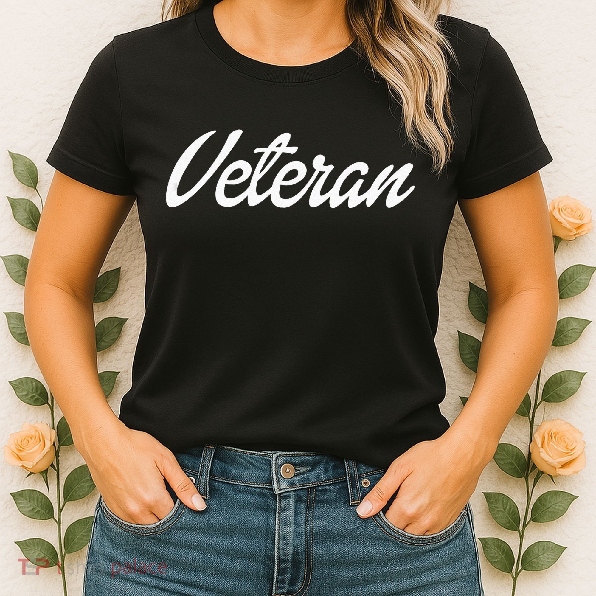 Female Military Service Veteran Gift Women's T-Shirt