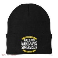 Funny Maintenance Supervisor S Gift Appreciation Beanie thumb 0