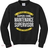 Funny Maintenance Supervisor S Gift Appreciation Kids Sweatshirt thumb 0
