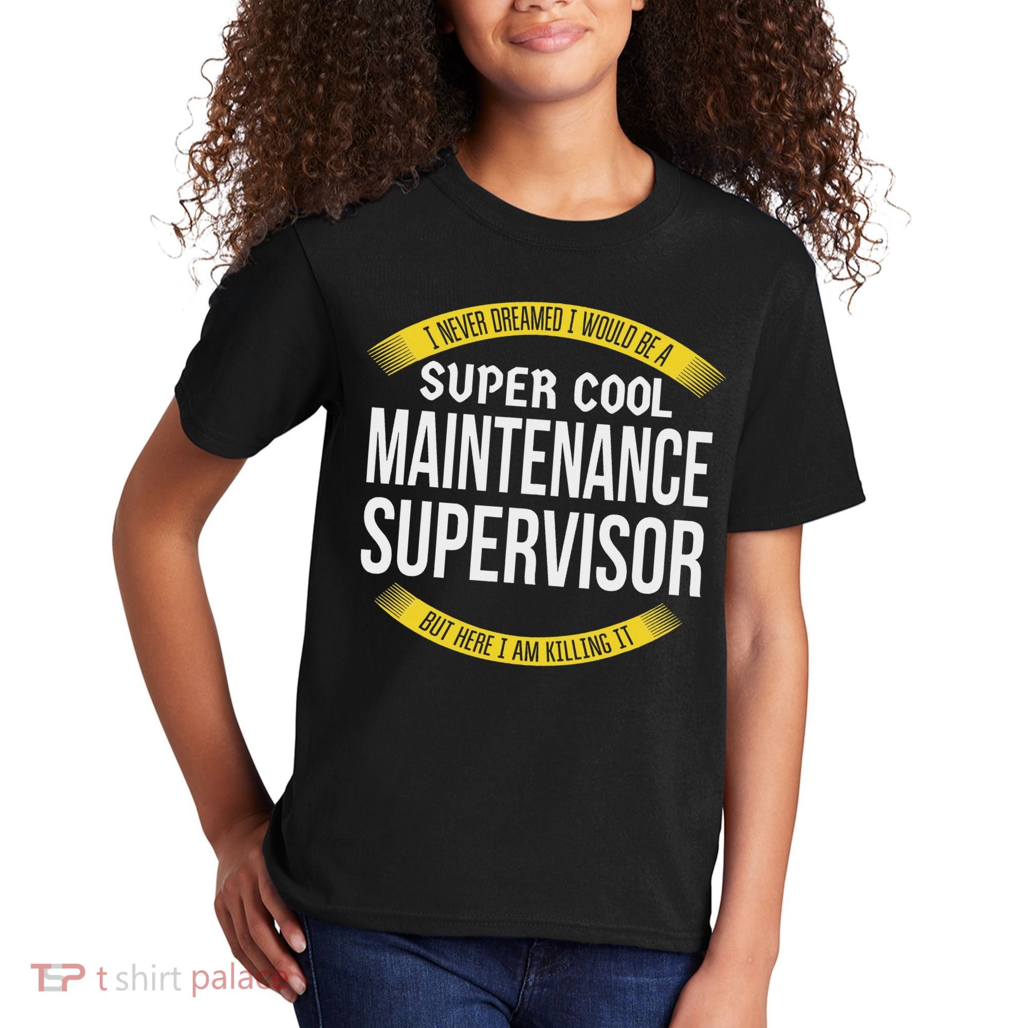 Funny Maintenance Supervisor S Gift Appreciation Kids T-Shirt