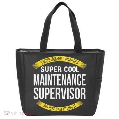 Funny Maintenance Supervisor S Gift Appreciation Tote Bag