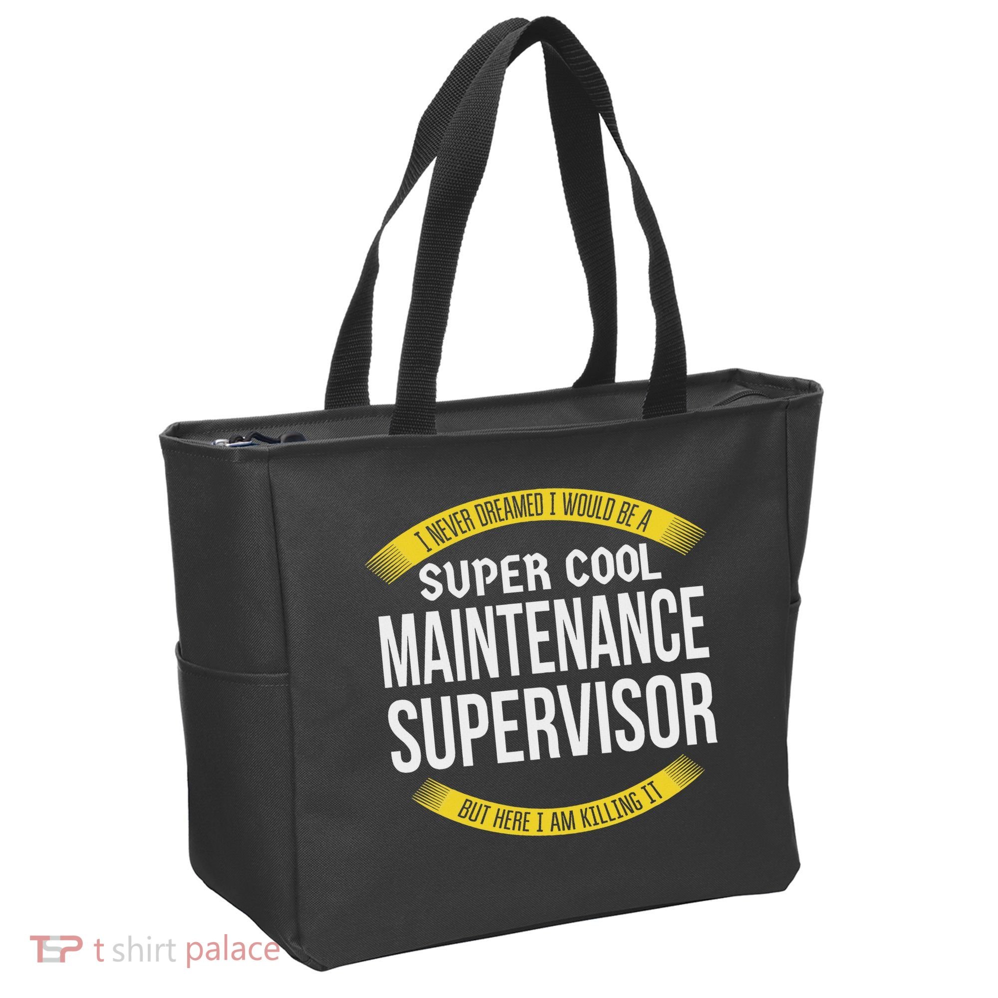 Funny Maintenance Supervisor S Gift Appreciation Tote Bag