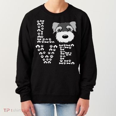 Funny Miniature Schnauzer Gift Miniature Schnauzer Lovers Women's Sweatshirt