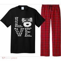 Funny Miniature Schnauzer Gift Miniature Schnauzer Lovers Pajama Set thumb 0
