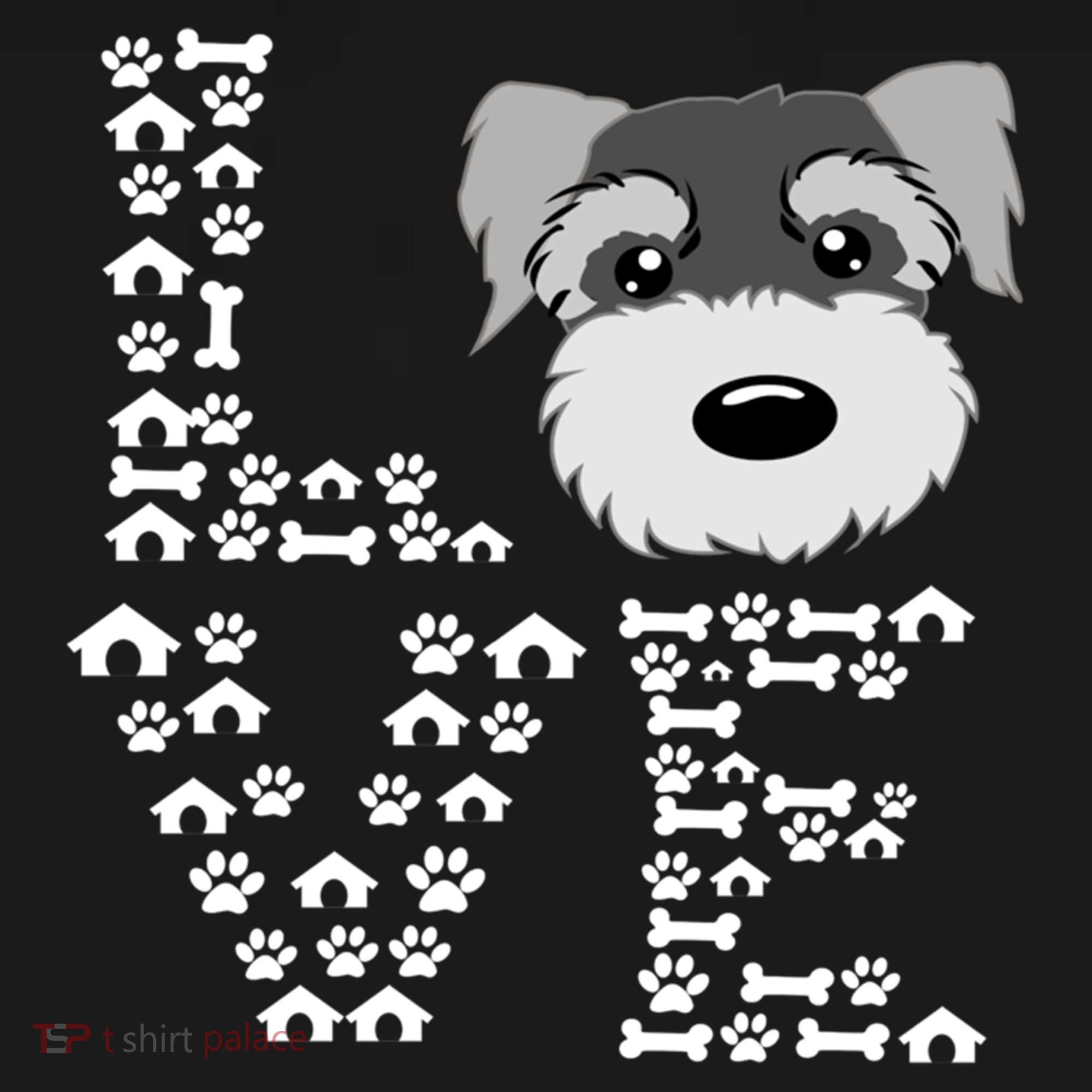 Funny Miniature Schnauzer Gift Miniature Schnauzer Lovers Pajama Set