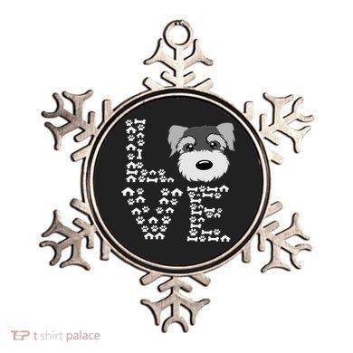 Funny Miniature Schnauzer Gift Miniature Schnauzer Lovers Ornament