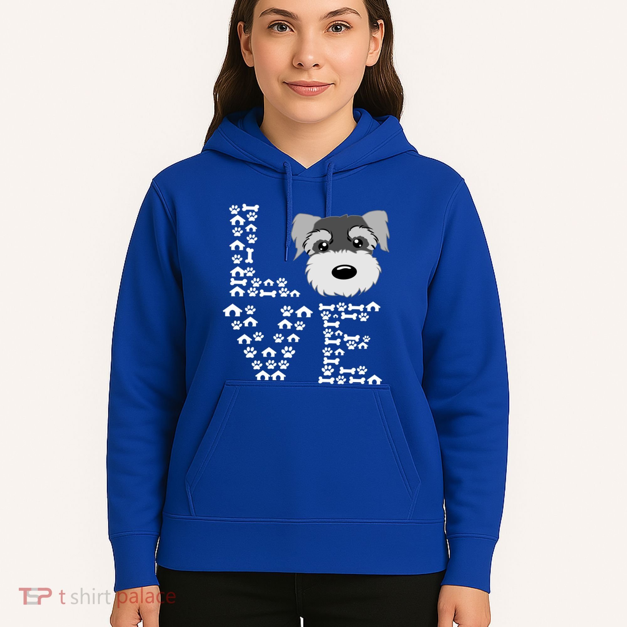 Funny Miniature Schnauzer Gift Miniature Schnauzer Lovers Hoodie