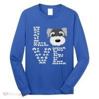 Funny Miniature Schnauzer Gift Miniature Schnauzer Lovers Long Sleeve Shirt thumb 0