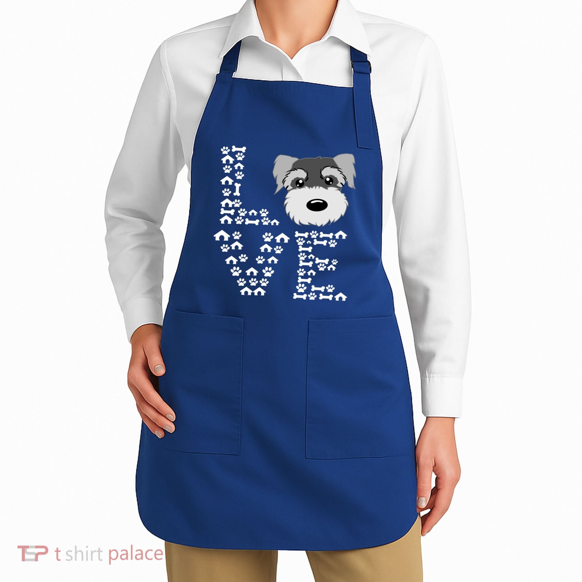 Funny Miniature Schnauzer Gift Miniature Schnauzer Lovers Apron