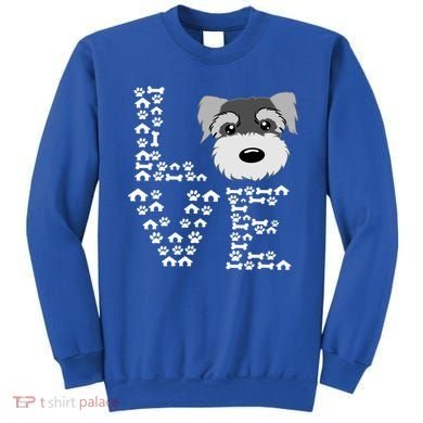 Funny Miniature Schnauzer Gift Miniature Schnauzer Lovers Sweatshirt