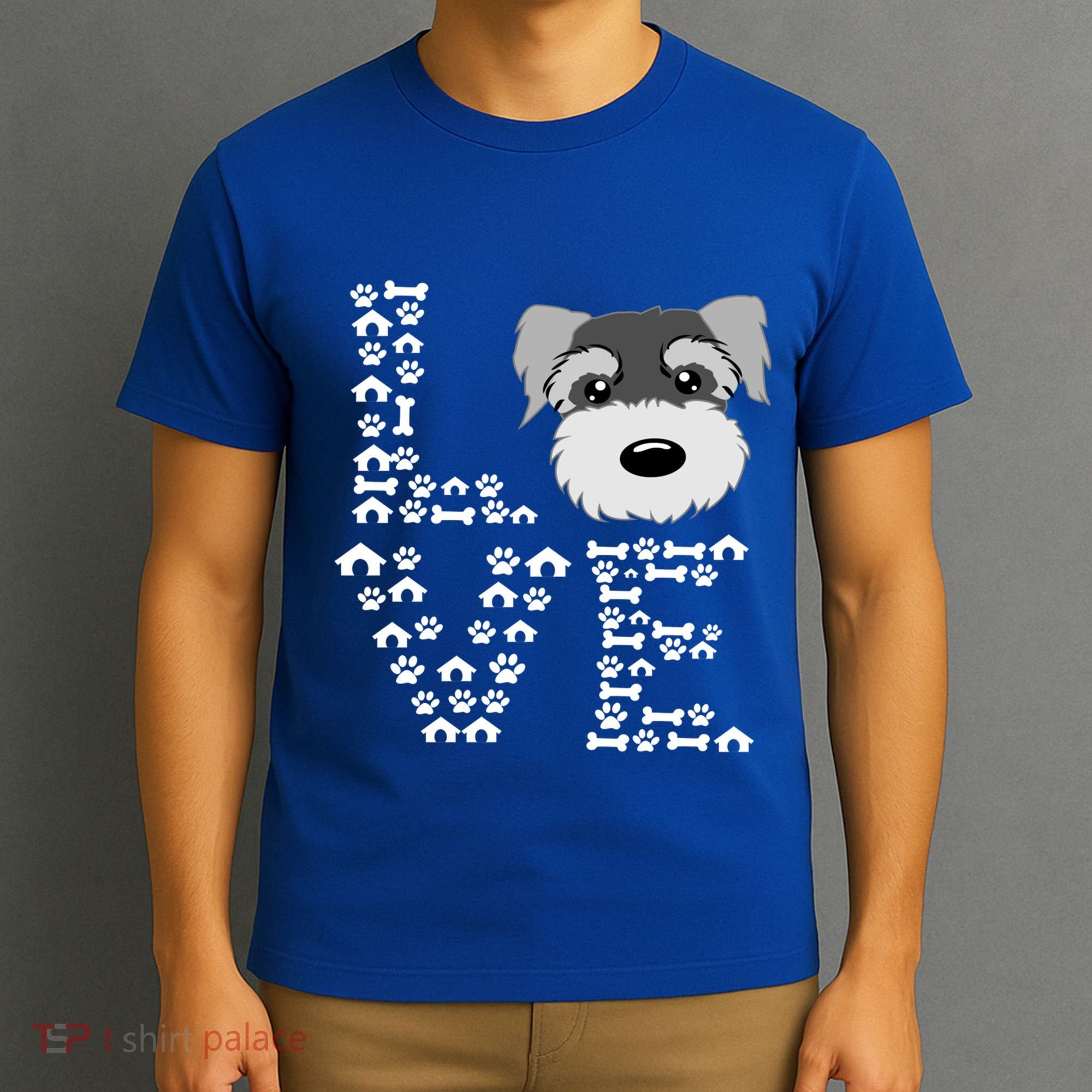 Funny Miniature Schnauzer Gift Miniature Schnauzer Lovers T-Shirt