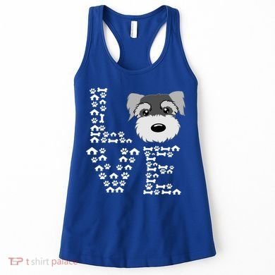 Funny Miniature Schnauzer Gift Miniature Schnauzer Lovers Women's Tank Top