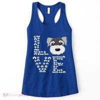 Funny Miniature Schnauzer Gift Miniature Schnauzer Lovers Women's Tank Top thumb 0