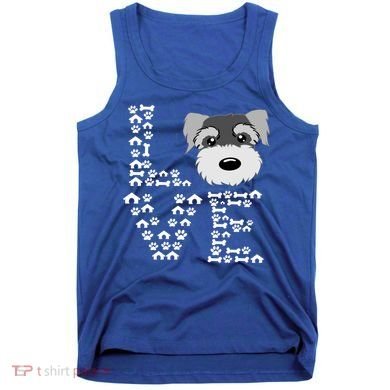 Funny Miniature Schnauzer Gift Miniature Schnauzer Lovers Tank Top