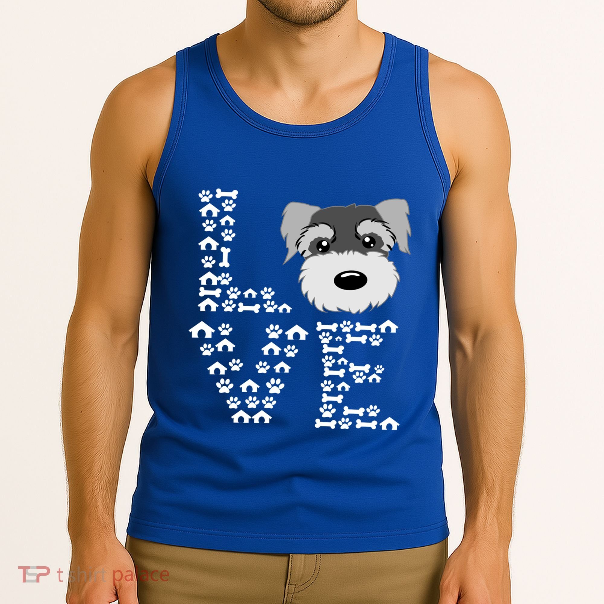 Funny Miniature Schnauzer Gift Miniature Schnauzer Lovers Tank Top