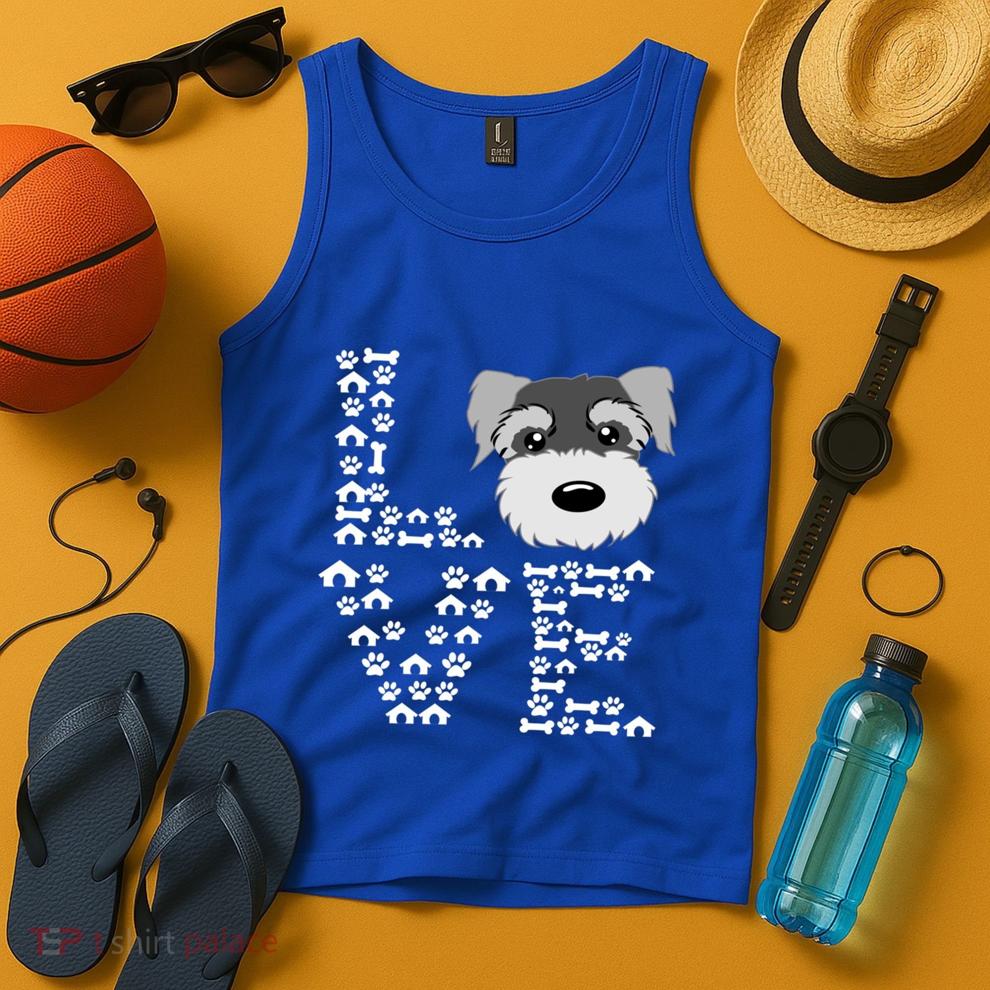 Funny Miniature Schnauzer Gift Miniature Schnauzer Lovers Tank Top