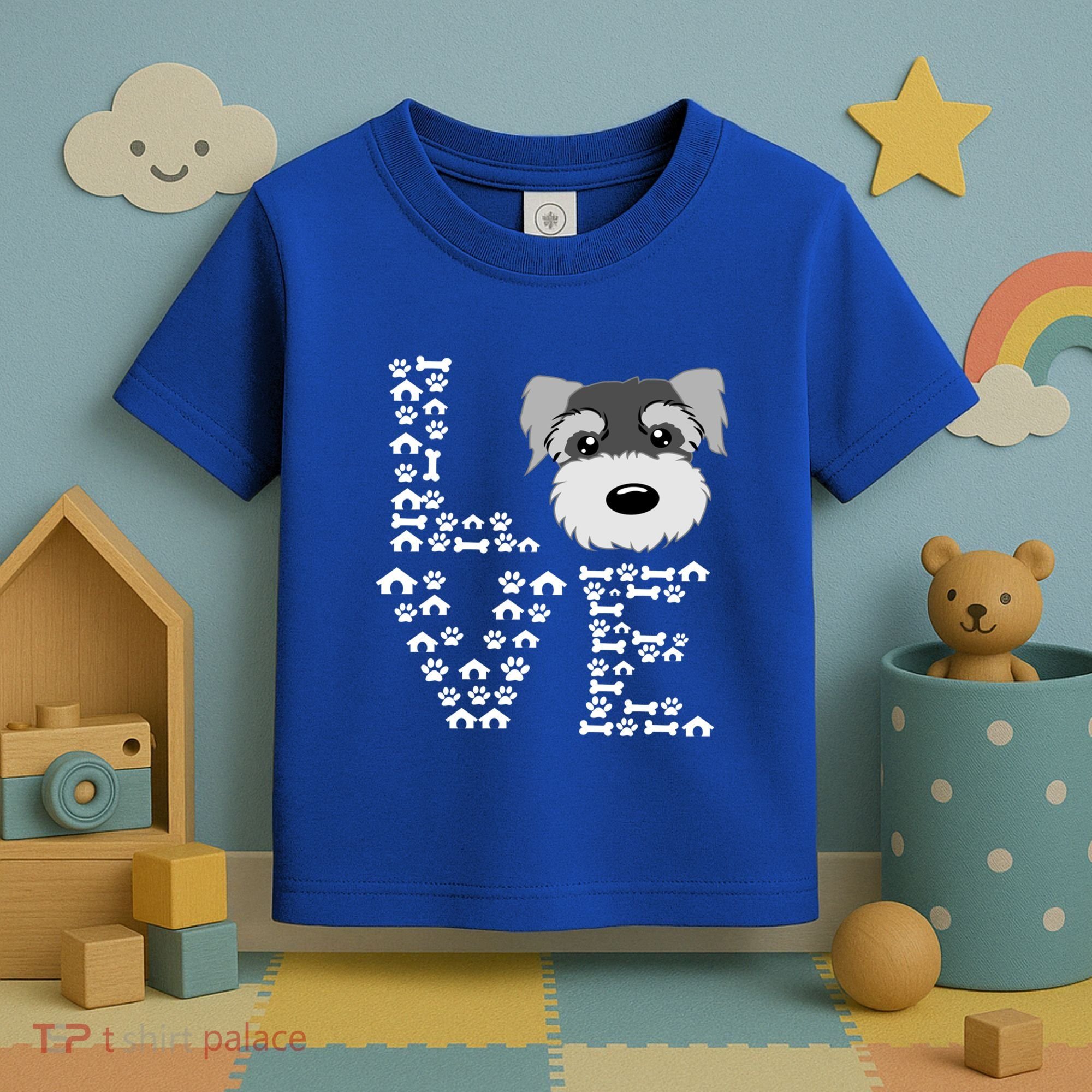 Funny Miniature Schnauzer Gift Miniature Schnauzer Lovers Toddler T-Shirt