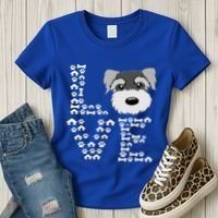 Funny Miniature Schnauzer Gift Miniature Schnauzer Lovers Women's T-Shirt thumb 3