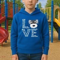 Funny Miniature Schnauzer Gift Miniature Schnauzer Lovers Kids Hoodie thumb 2