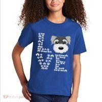 Funny Miniature Schnauzer Gift Miniature Schnauzer Lovers Kids T-Shirt thumb 2