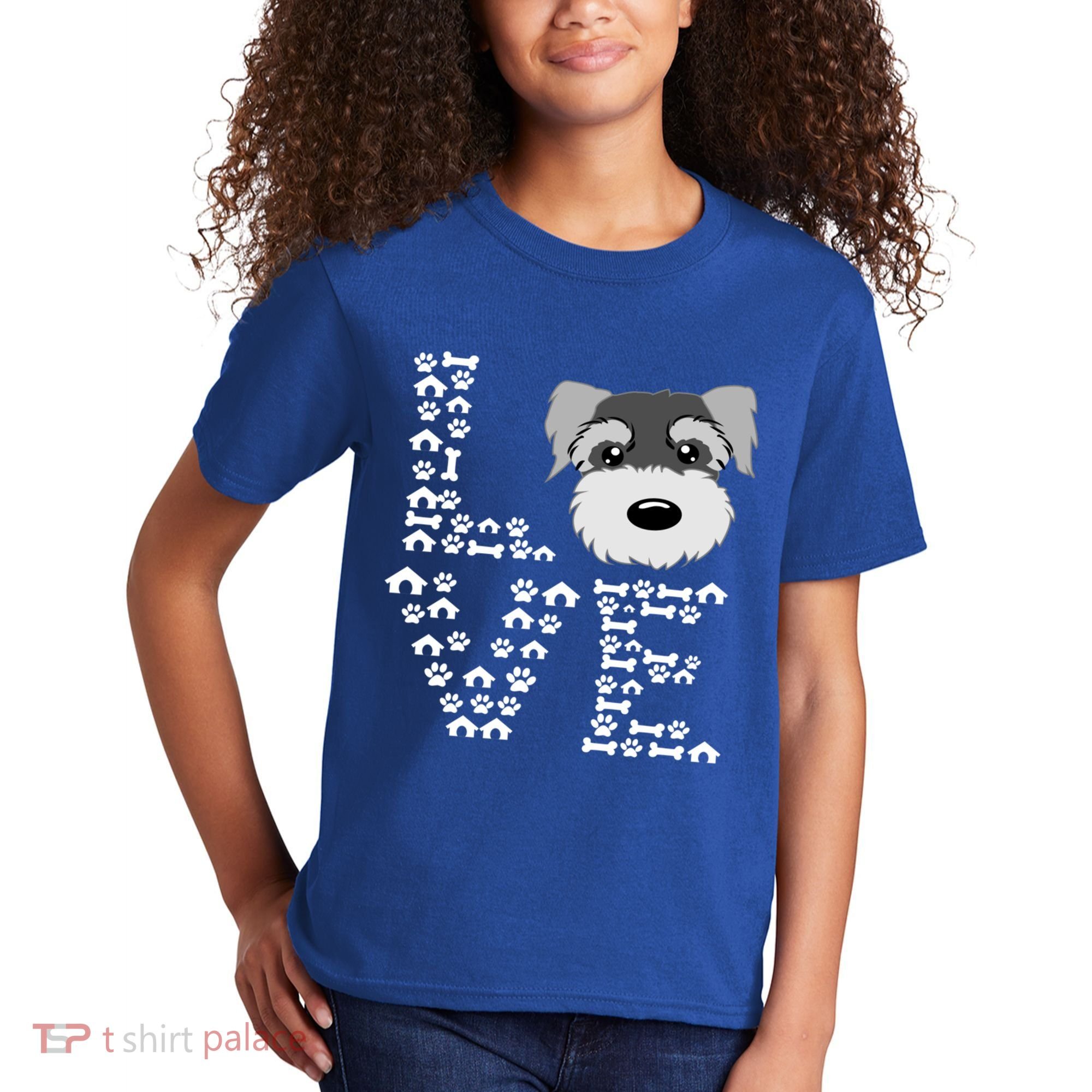 Funny Miniature Schnauzer Gift Miniature Schnauzer Lovers Kids T-Shirt
