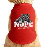 Funny Miniature Schnauzer Dog Gift Schnauzer Nope Breed Gift Doggie Tank thumb 0