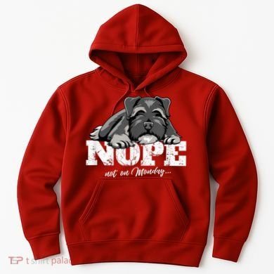 Funny Miniature Schnauzer Dog Gift Schnauzer Nope Breed Gift Hoodie