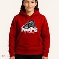 Funny Miniature Schnauzer Dog Gift Schnauzer Nope Breed Gift Hoodie thumb 5