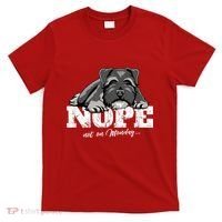 Funny Miniature Schnauzer Dog Gift Schnauzer Nope Breed Gift T-Shirt thumb 0