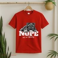 Funny Miniature Schnauzer Dog Gift Schnauzer Nope Breed Gift T-Shirt thumb 2