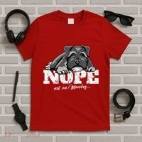 Funny Miniature Schnauzer Dog Gift Schnauzer Nope Breed Gift T-Shirt thumb 5