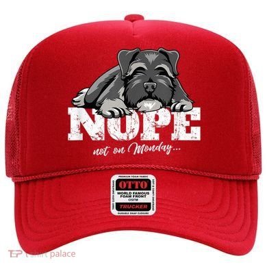 Funny Miniature Schnauzer Dog Gift Schnauzer Nope Breed Gift Hat