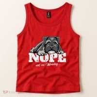 Funny Miniature Schnauzer Dog Gift Schnauzer Nope Breed Gift Tank Top thumb 2