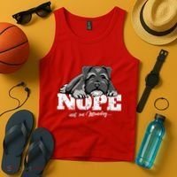 Funny Miniature Schnauzer Dog Gift Schnauzer Nope Breed Gift Tank Top thumb 4